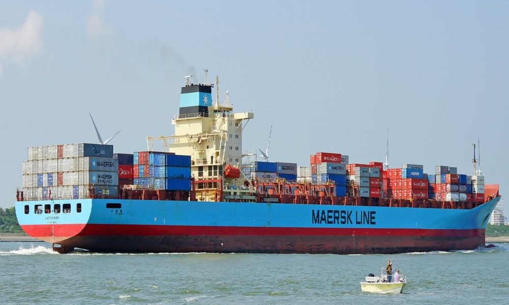 Maersk ship fueled by green methanol